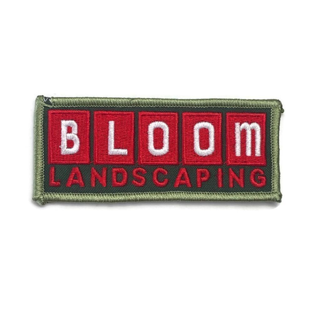 Big Fish Bloom Landscaping Edward Embroidered Patch